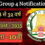 TNPSC Group 4 Notification 2025